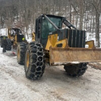 John Deere 540GIII Cable Skidder