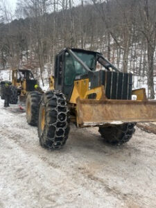John Deere 540GIII Cable Skidder