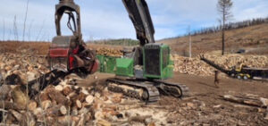 John Deere 803MH Harvester