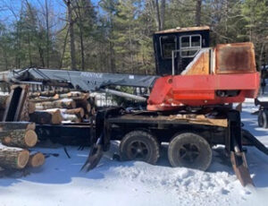 325 Prentice Log Loader, Joystick Controls Cummins Engine