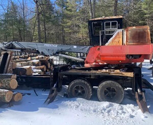 325 Prentice Log Loader, Joystick Controls Cummins Engine