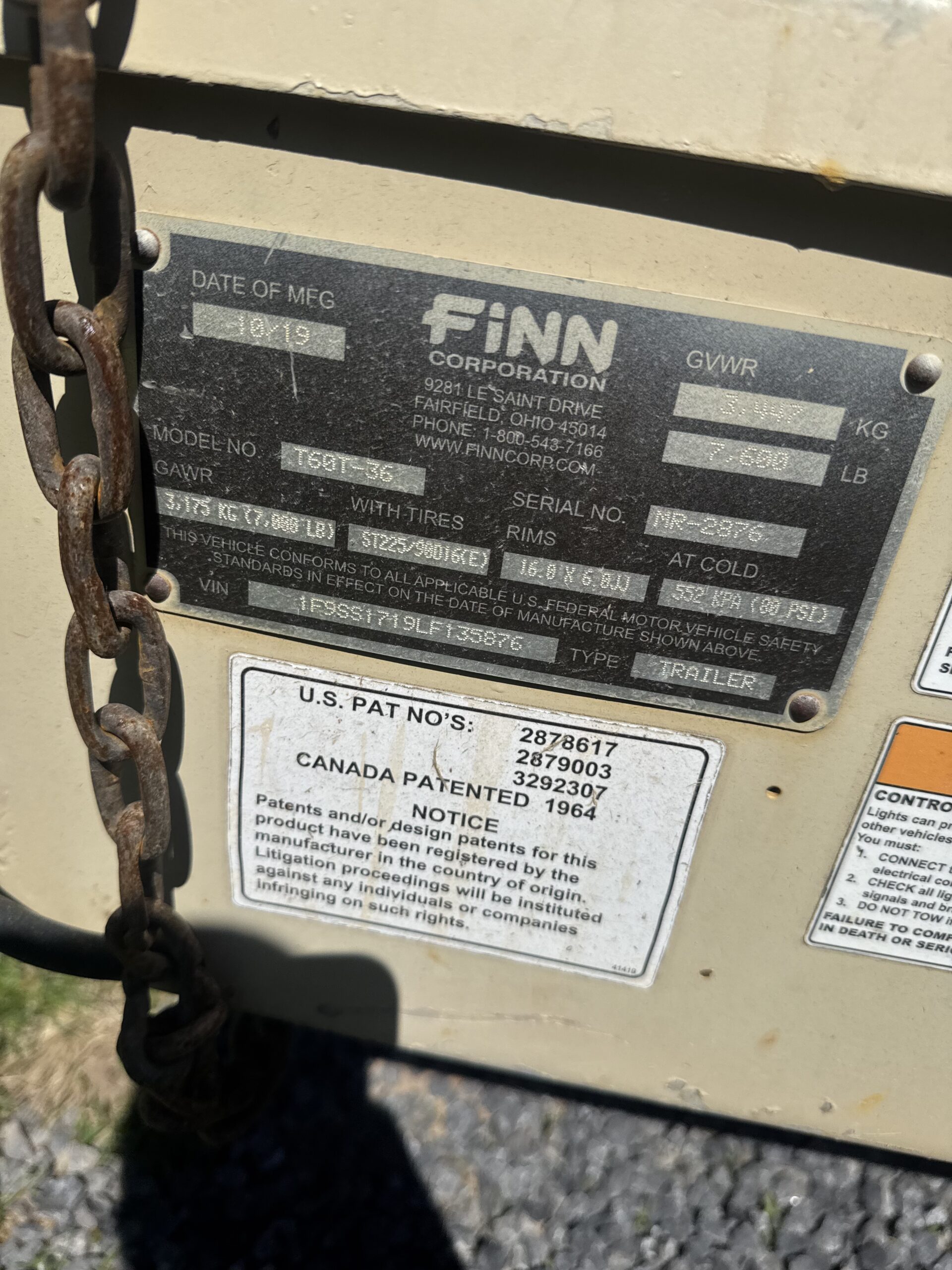 2019 Finn Hydro Seeder